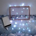 thumbnail image 4 of Cadena de luces LED para exteriores, colgante decorativo de piedra natural para niños, tira de lámparas, decoración para sala de estar, adorno iluminado de cumpleaños, verde Inevent HA009310-04B, 4 of 7