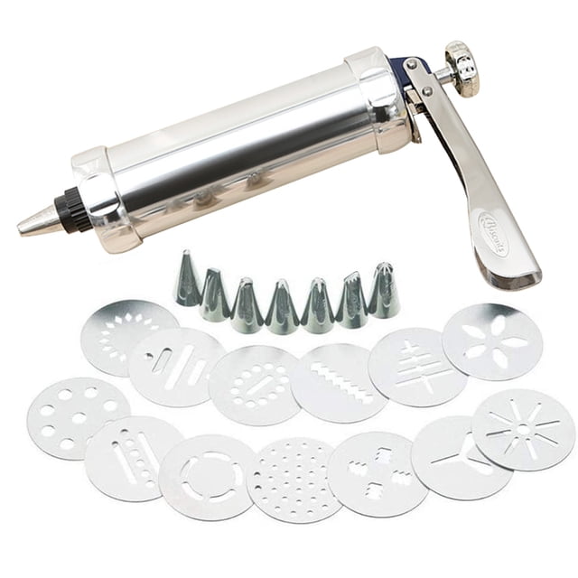 Household Aluminum Alloy Cookie Mould Set Cream Decorator Multifunctional Biscuit Machine DIY Decorating Gun