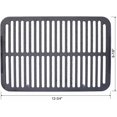 thumbnail image 3 of Cast Iron Hibachi Grill – Portable Charcoal BBQ for Outdoor Cooking, Durable Tabletop Skillet, Compact Camping Charcoal Cooker for Tailgating, Picnics & Hunting (Rectangle), 3 of 18