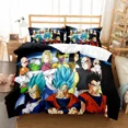 thumbnail image 1 of Dragon Ball Three-piece Set Bedding Home Textile Quilt Cover Four-piece Set Children‘s Bedding Cartoon Anime Quilt Cover FGS, 1 of 7