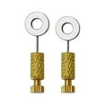 thumbnail image 2 of Abbracc 2Pcs DIY Leather Located Needles Durable Brass Practical Leather Stitching Tools 0 to 6mm, 2 of 9