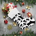 thumbnail image 5 of GZHJMY Christmas Stockings 1PCS,Cute Baby Pandas Big Xmas Stockings Gift Decorations and Party Supplies,Used for Fireplace Decoration Socks Christmas Tree Decoration, 5 of 7