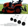 thumbnail image 3 of Tie Rod Joint Boot Kit, Anti Aging 10Pcs High Strength Tie Rod Linkage Boot Kit  for BX GR, 3 of 7
