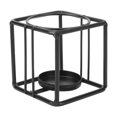 thumbnail image 2 of Soporte de candelabro cuadrado soporte de aplique color negro a prueba de herrumbre para restaurante de oficina en casa ANGGREK Otros, 2 of 8
