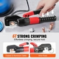 thumbnail image 2 of KFFKFF Crimping Tool - Battery-Powered Lug Hydraulic Crimper for AWG12-2/0 Terminals with Pliers, 2 of 9
