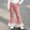 Pink, variant on Rvasteizo Girls Flare Pants Cotton Fabric Lace Hem Outdoor Casual Long Pants for Kids 1-11Y 6 Years