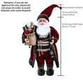 thumbnail image 1 of Muñecos de Papá Noel grandes de 45/30cm para decoración del hogar, muñeco de pie, regalo de navidad para niños, 2023, 1 of 4