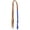 Tan With Blue, variant on 8 Ft Hilason Horse Western Leather Rubber Grip Barrel Roper Reins Tan / Brown