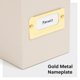 thumbnail image 5 of Caja de almacenamiento SMEAD, con tapa abatible, lino natural, color beige, 5 of 6