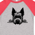 thumbnail image 4 of Inktastic Peeking Scottish Terrier Boys or Girls Toddler T-Shirt, 4 of 5