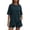 Dark Green_#02, variant on Sewkxo Two Piece Sets for Women Summer Lounge Short Sets Short Sleeve Crew Neck Sweatsuit with Pocket,Blue 2XL