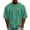 Mint Green, variant on Men Casual Shirts Crew Neck Short Sleeve Oversized T-Shirt Dropped Shoulder Casual Summer Everyday Basic Essential Solid Color Relaxed Tee (Army Green,XL)