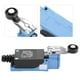 thumbnail image 3 of Interruptor de límite Tz-8104 Ac 250V 6A Dc220V 0.3A 1No+1Nc Spdt Interruptor de límite momentáneo Impermeable Reinicio automático Palanca de rodillo giratorio Brazo de rodillo ajustable, 3 of 5