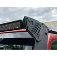 thumbnail image 2 of Go Rhino 730500T XE Windshield Light Mount for Jeep Wrangler JL/Gladiator JT, fits 50" Light Bar For 18-24 Wrangler, Gladiator Fits select: 2018-2019,2021 JEEP WRANGLER UNLIMITED, 2 of 10