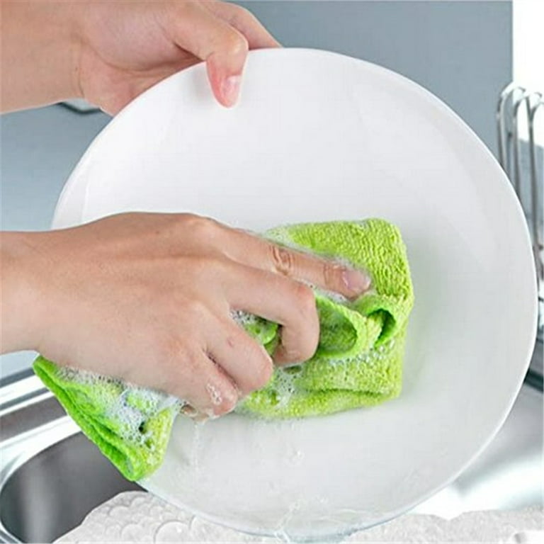 18-Pack: Microfiber Cleaning Cloth