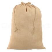 Burlap Sacks Cleverdelights 18 X 24 Burlap Bags With Natural Jute Drawstring