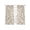 Brown, variant on Light Brown Flowers Sheer Curtains 63 Inch Length 2 Panels Set, Rustic Boho Ethnic Middle Century Voile Window Treatment Rod Pocket Curtains Sheers Drapes for Bedroom/Living Room/Kitchen 52x"63"x2