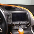 thumbnail image 5 of For C7 2014-2019 Soft Carbon Fiber Car Central Console Navigation Panel Frame Cover Trim Sticker Ac, 5 of 5