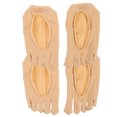 thumbnail image 4 of 2 Pairs Lady Thin Shallow Mouth Toe Socks Full Five Finger Socks Invisible Socks, 4 of 4
