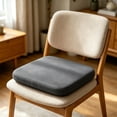 thumbnail image 7 of Car Office Chair Cushion, Memory Foam Padding for Wheelchair Armchair Sofa Desk Home Use(Slim Gray-1,34x24x3.5cm), 7 of 7