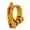 Gold, variant on Gieenan 34.9mm Tube Clamp Road Bike Seat Tube Clip Bike Saddles Seat Clamp Easy to Use