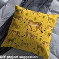 thumbnail image 2 of Castle Fairy Wild Cheetah Fabric by the Yard 3 Yards, Leopard Print Room Decor Fabric by the Yard, Jungle Animal Fabric for Sewing, Orange Brown Home Decor, 2 of 6