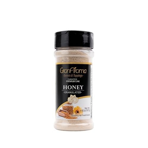 GranAroma Honey Granules, Sweet & Natural Flavor, Use in Baking, Tea, Smoothies 5.92 Ounce
