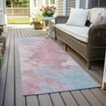 thumbnail image 6 of Addison Rugs Chantille Indoor/Outdoor Transitional Abstract Blush Washable Runner Rug, 2'3" x 7'6", 6 of 6