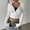White, variant on SMihono Women's Long Sleeves Y2k Hoodie Crop Zip Up Ribber Knit Jacket Tops Slim Fit Sweatshirt with Pockets Army Green XXL