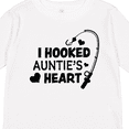 thumbnail image 4 of Inktastic I Hooked Auntie's Heart with Fishing Rod Boys or Girls Long Sleeve Toddler T-Shirt, 4 of 5