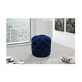 thumbnail image 5 of Maykoosh French Flair Modern, Contemporary Velvet Upholstered Ottoman / Stool with Deep Button Tufting, Solid Wood Frame, 18" W x 18" D x 17" H, 5 of 10