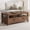 Brown, variant on NEILA 47.2" Farmhouse Coffee Table with Drawers – Rustic Walnut Center Table Featuring Ample Storage and Elegant Design for Living Room Decor,Brown