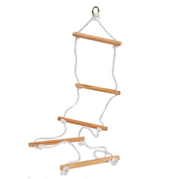 Escalera De Cuerda Para Niños Con Peldaños De Madera Escalera De Cuerda Para Niños Escalera De Cuerda Para Niños Con Peldaños De Madera Escalera De Cuerda Escalera De Escalada ANGGREK Kids Rope Ladder With Wooden Rungs