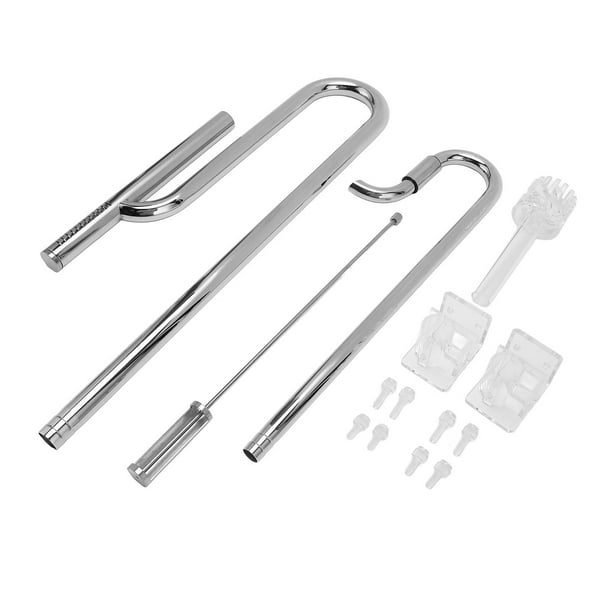 Metal Lily Pipe, 360 Degree Rotation Aquarium Lily Pipe 304 Stainless