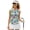 Pink Hibiscus, variant on Yuyamidu Pink Hibiscus Ladies Golf Shirts Tropical Elastic Breathable Sleeveless Tennis Top Breathable Athletic Tank Tops Shirts Size XS 3 Buttons Golf Tank Tops