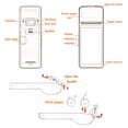 thumbnail image 3 of Riwcyla Handheld Android 11 POS Receipt Printer PDA Terminal Support 1D Barcode Scanner and 2D Scanning 4G WiFi BT Communication with 5.0 Inch Touchscreen 58mm Width Thermal Label Printing for Super, 3 of 6