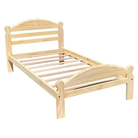Twin Bed Wooden Frame Solid Pine, What Are The Dimensions Of A Twin Bed Frame