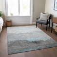 thumbnail image 5 of Dalyn Rugs Machine Washable Indoor/Outdoor Chantille Teal 3' x 5' Rug, 5 of 9