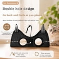 thumbnail image 4 of Red Cat Grooming Hammock, Breathable Mesh Restraint Sling for Cat Nail Trimming, Bathing, Anti-Escape Pet Grooming Accessory for Small Pets, Soft Lightweight Portable Pet Supplies, 4 of 5