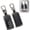 B Black, variant on Key Fob Cover Compatible with Acura MDX TL RDX ILX ZDX TLX TSX 2014-2024 Keychain Case Holder Protector,A Black