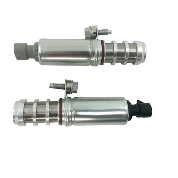 VVT Variable Valve Timing Solenoid Kit - 2 Piece - Compatible with 2010 - 2017 GMC Terrain 2.4L 4-Cylinder 2011 2012 2013 2014 2015 2016