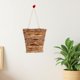 thumbnail image 1 of unbranded 2Ud Cesta De Rattan Ligero Tejido A Mano Para Plantas Y Colgantes, 1 of 8