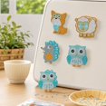 thumbnail image 6 of Kids Diamond Painting Fridge Magnets, Children DIY Diamond Art Kits with Soft Magnetic Backing, Assorted Themes, for Kids Crafts, 4 Pack (2.36 Inch), 6 of 9