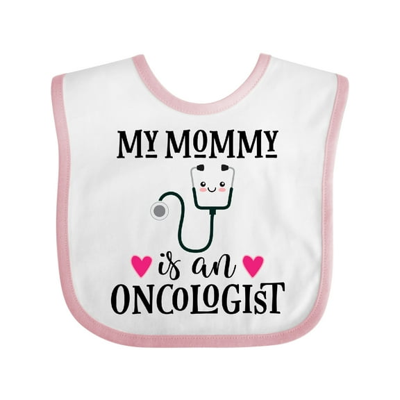 Inktastic Oncologist Mommy Girls Baby Bib