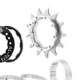 thumbnail image 4 of Bike 13T Single Speed Flywheel Aluminum Hub Conversion Mountain Alloy Conversion Kit silver, 4 of 9