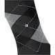 thumbnail image 4 of Calcetines de hombre Burlington - King, algodón, diseño de rombos, emblema del logotipo Antracita/Gris 40-46, 4 of 4