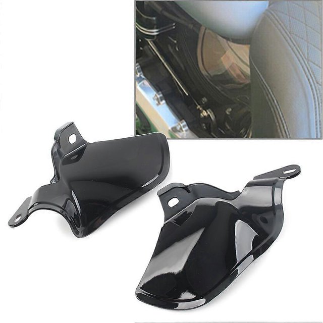 2Pcs Motorcycle Mid Frame Air Deflector Heat Shield Cover For Harley Softail Fat Boy Breakout