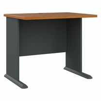 Bush Series A Collection 36W Desk, Natural Cherry