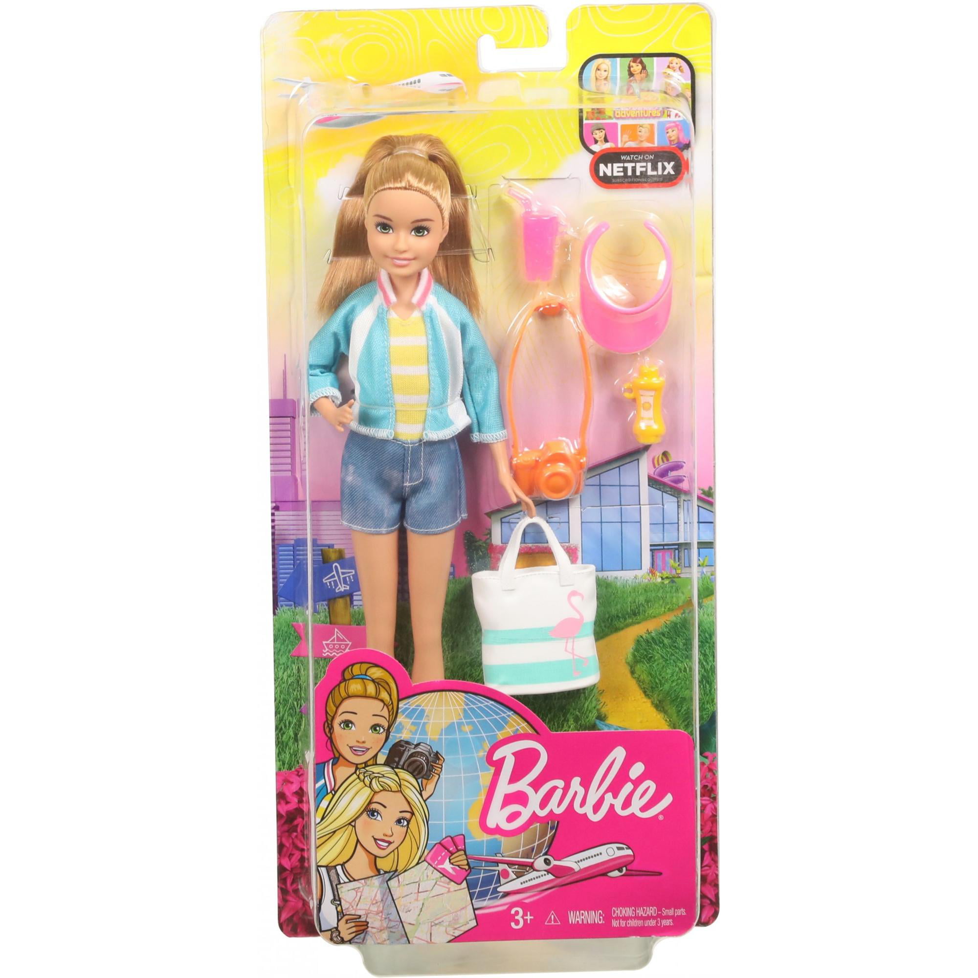 barbie travel doll walmart