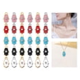 thumbnail image 4 of 30 Piezas de Suministros para Manualidades, Colgante de Dijes Mixtos para Manualidades, Hallazgos de Joyería, Accesorios para Bricolaje, Collar, Palma Macarena colgantes de collar, 4 of 8